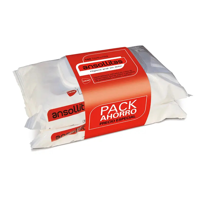 Anso Duplo Ansollitas, 50x2 Wipes