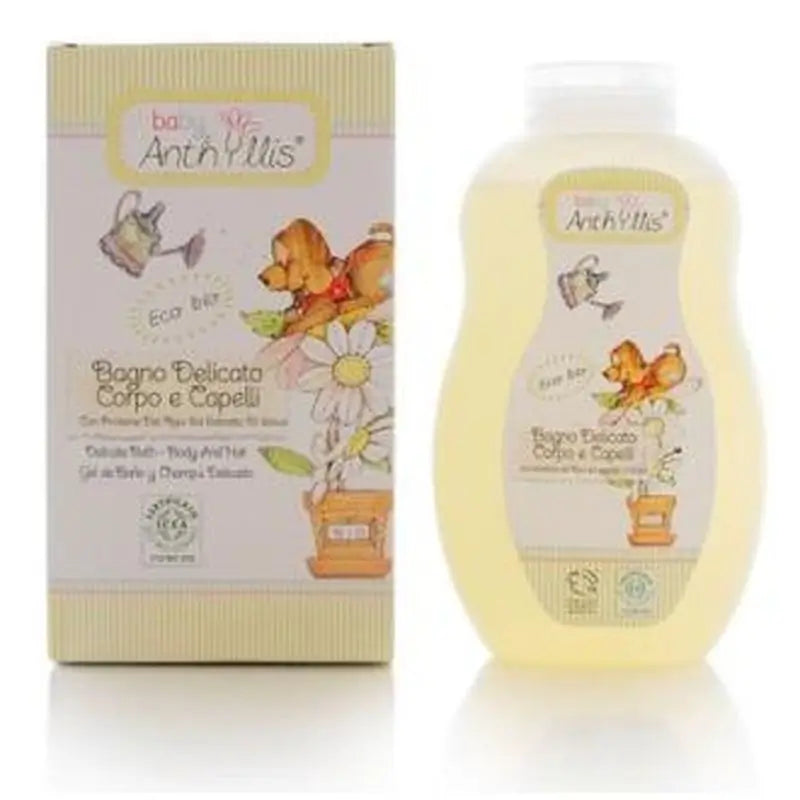 Anthyllis Baby Delicate Bath Gel & Shampoo 400Ml. Eco