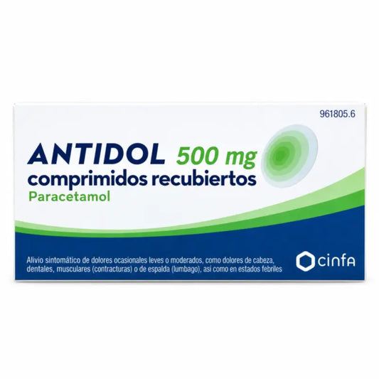 Antidol 500 mg 20 film-coated tablets
