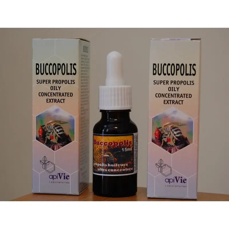 Apiphy-Api Buccopoli Extrac Propolis Extract Conc S/ Alcohol , 15 ml