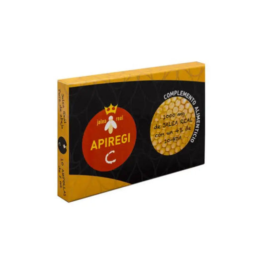 Apiregi C Royal Jelly 10 Ampoules x 5 ml