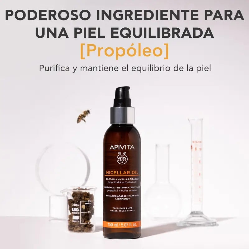 Apivita Micellar Cleansing Oil, 150 ml