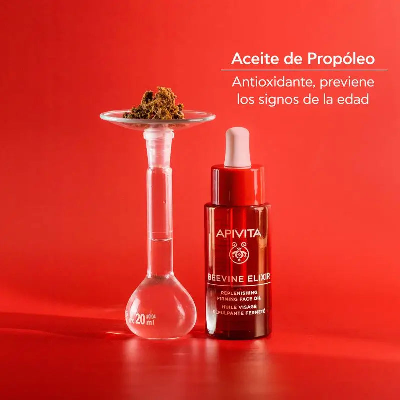 Apivita Beevine Elixir Revitalising - Firming - Anti-wrinkle Facial Oil , 30 ml