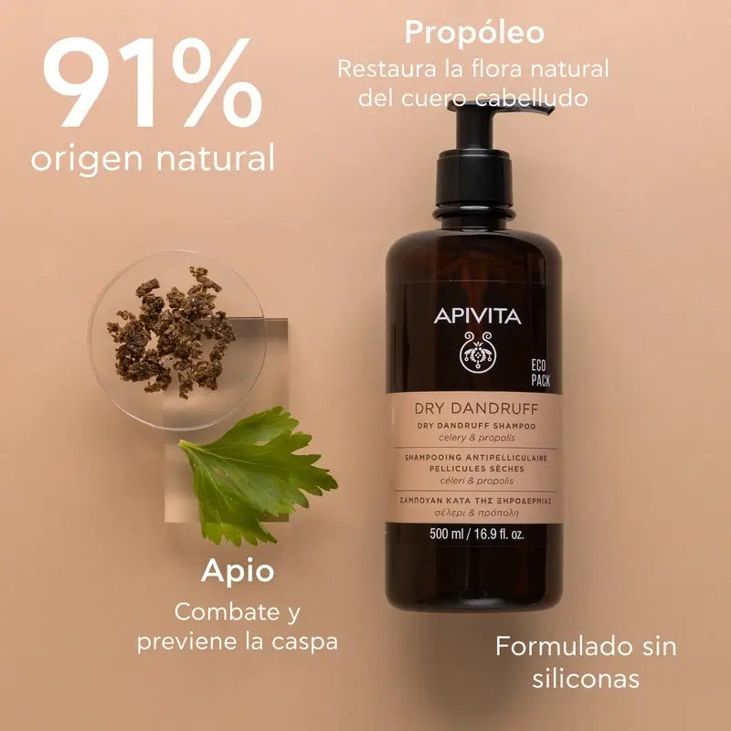 APIVITA Anti Dry Dandruff Shampoo 500 ml