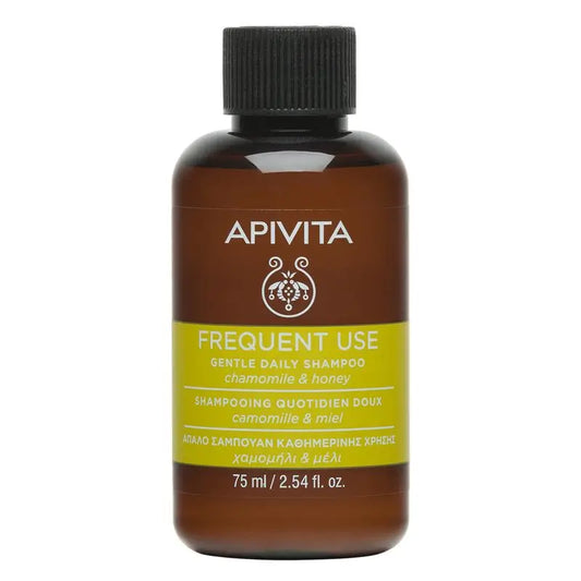 Apivita Gentle Daily Use Shampoo With Chamomile And Honey , 75 ml