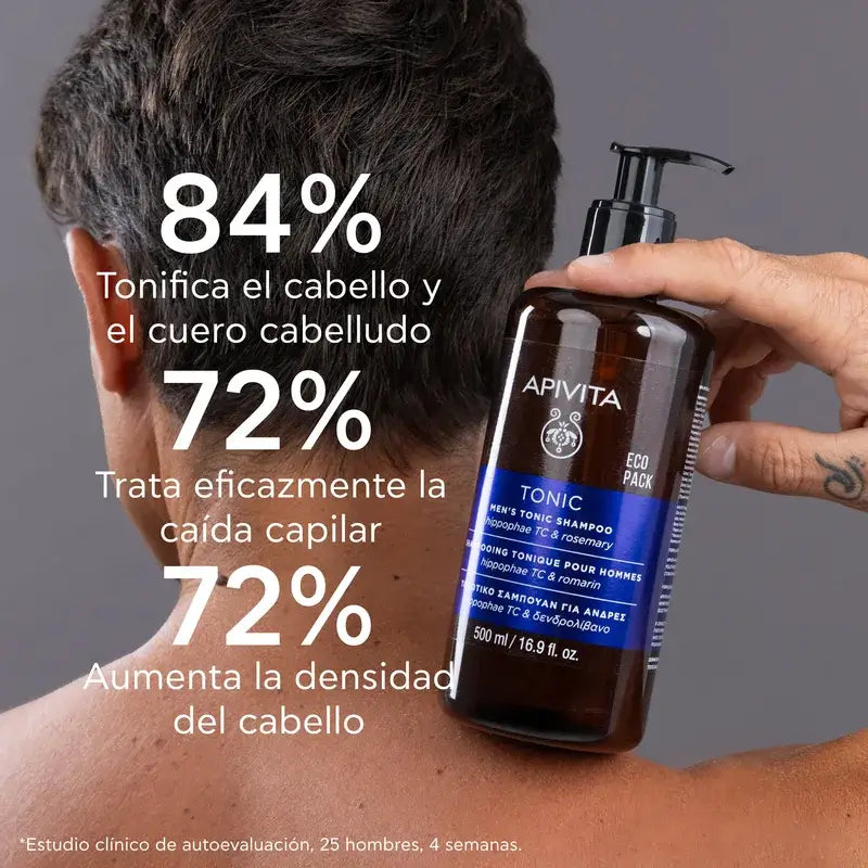 Apivita Men Hair Loss Toning Shampoo 500 ml