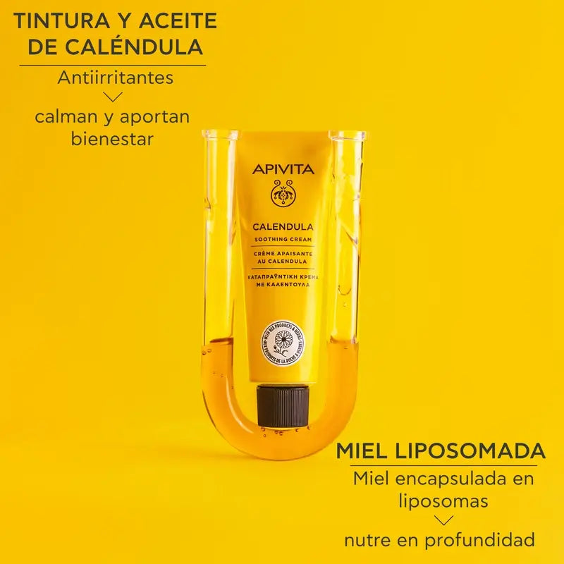 Apivita Soothing Herbal Creams with Calendula, 50 ml