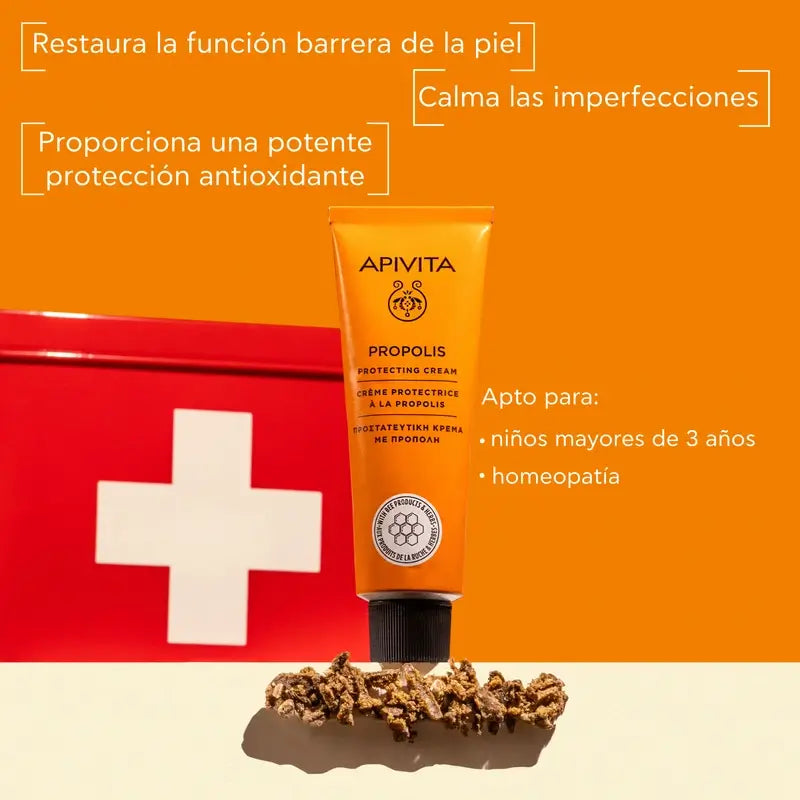 Apivita Herbal Protective Cream with Propolis, 50 ml