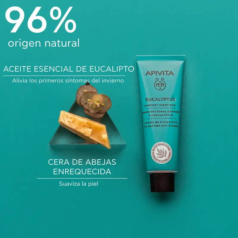 Apivita Herbal Creams: Soothing Ointment with Eucalyptus, 50 ml