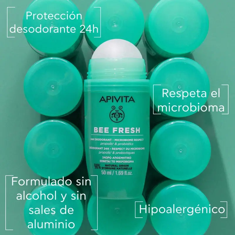 APIVITA Bee Fresh Deodorant Roll-on