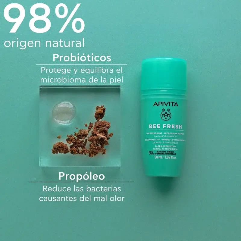 APIVITA Bee Fresh Deodorant Roll-on