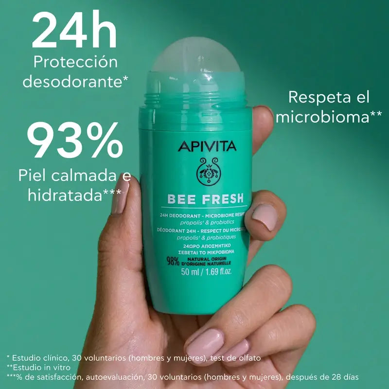 APIVITA Bee Fresh Deodorant Roll-on
