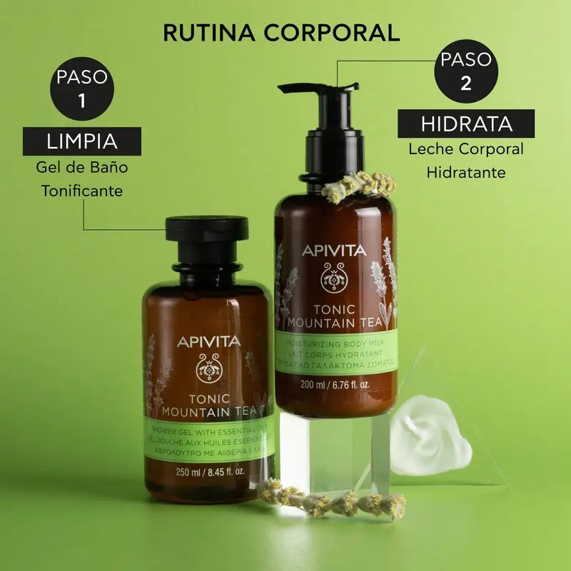 Apivita Mountain Tea Bath Gel with Mountain Tea 250ml