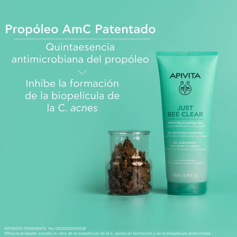Apivita Just Bee Clear Purifying Cleansing Gel, 200 ml