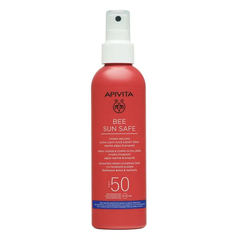 APIVITA Hydra Melting Ultra-light Spray SPF 50, 200 ml