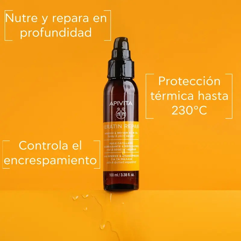 Apivita Keratin Repair Hair Oil