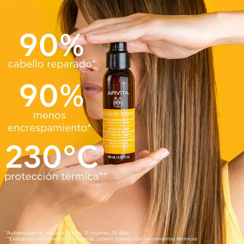 Apivita Keratin Repair Hair Oil