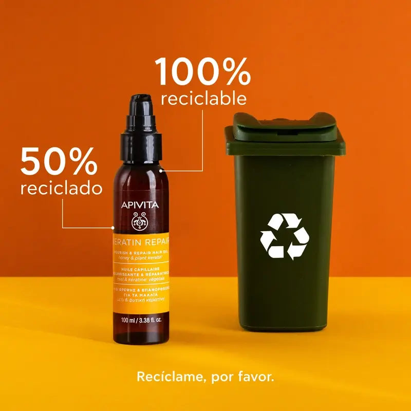Apivita Keratin Repair Hair Oil