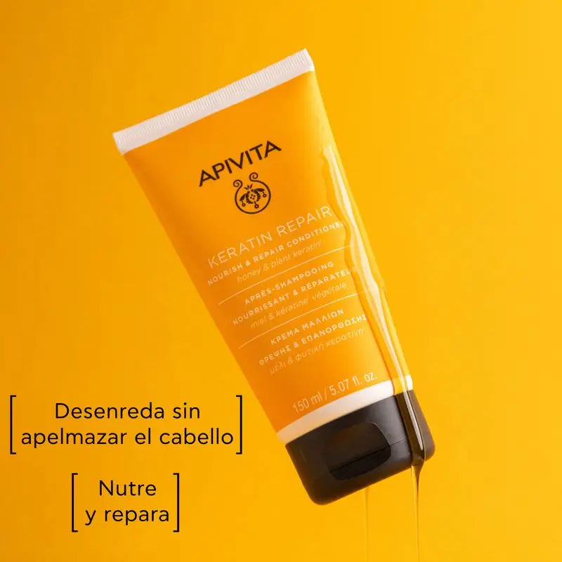 Apivita Keratin Repair Deeply Nourishing & Reconstructing Conditioner, 150 ml