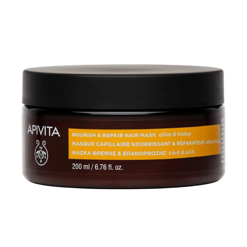 APIVITA Nourishing and Repairing Mask with Olive and Honey 200 ml