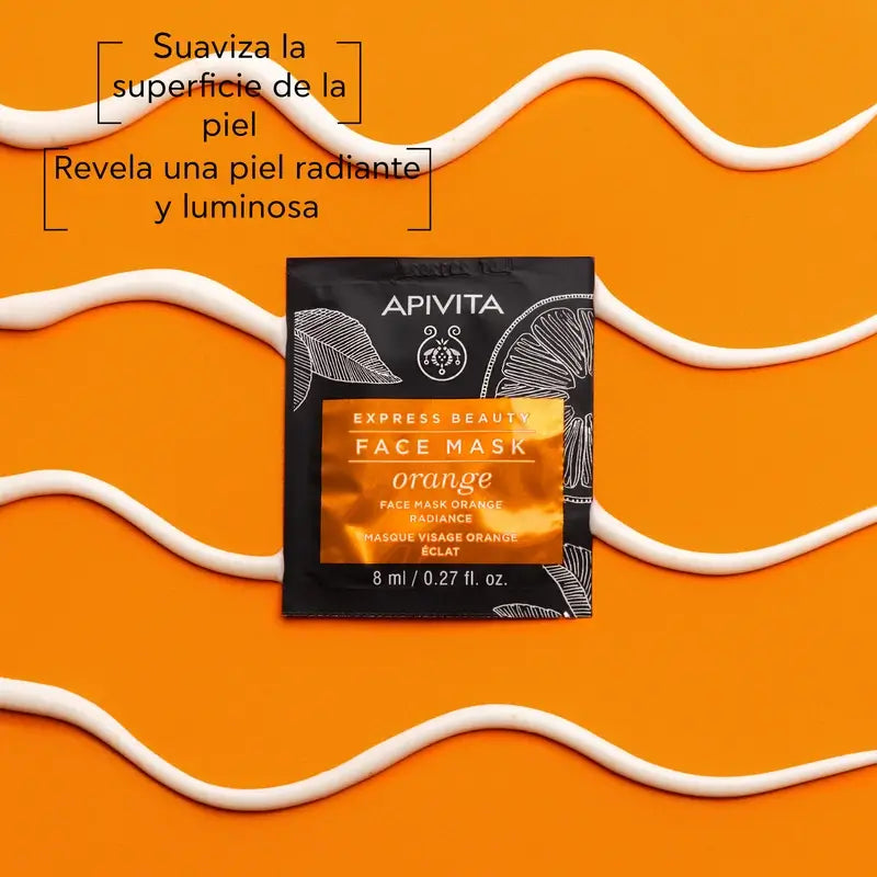 APIVITA Express Beauty Revitalising Face Mask with Orange