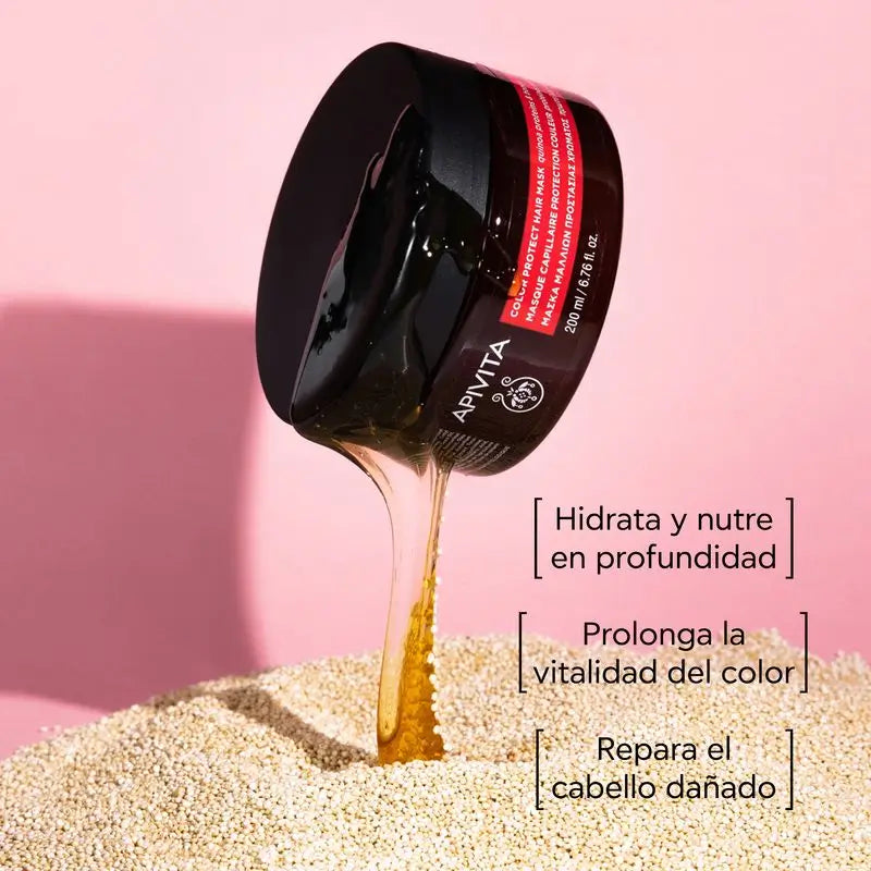 Apivita Colour Sealing Mask With Quinoa & Honey , 200 ml