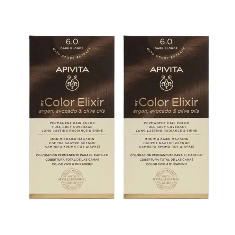 Apivita My Color Elixir N6.0 Duplo, 2 Units