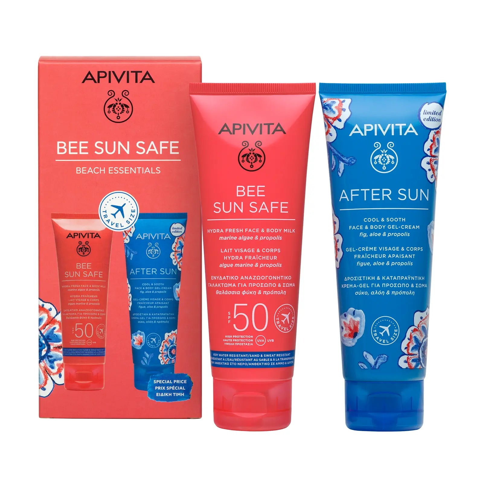 Apivita Bee Sun Safe Hydra Fresh SPF50 50 ml + Aftersun 50 ml