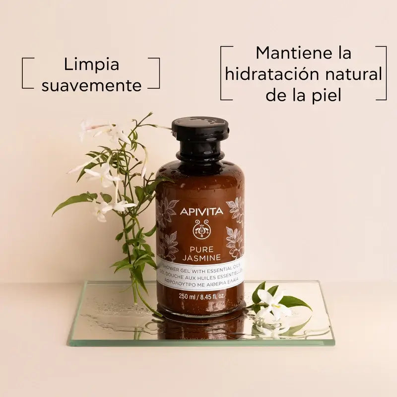 APIVITA Pure Jasmine Bath Gel with Jasmine 250 ml