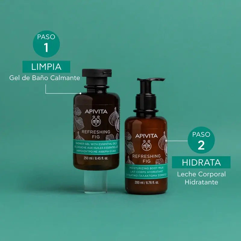 APIVITA Refreshing Fig Bath Gel with Fig 250 ml