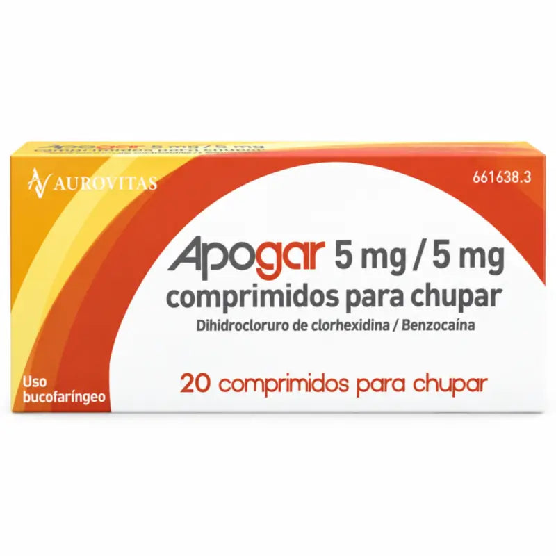 Apogar 20 sucking tablets