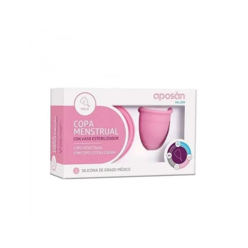 APOSAN Menstrual Cup, Size L