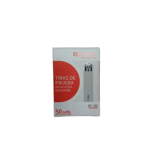 Aposan Blood Glucose Test Strips, 50 pcs.