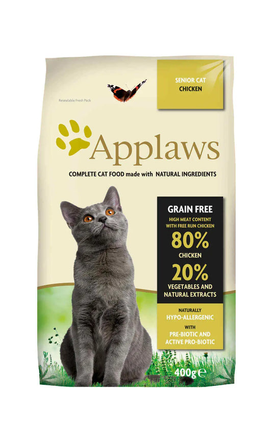 Applaws Cat Dry Senior Chicken 400Gr
