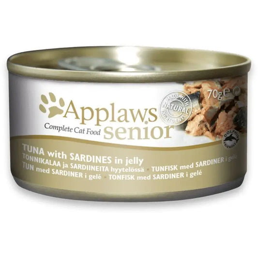 Applaws Cat Senior Canned Tuna & Sardine 24X70Gr