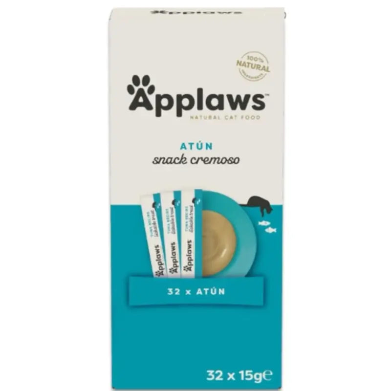 Applaws Cat Snack Lickable Tuna, 4 x 8 x 15 g