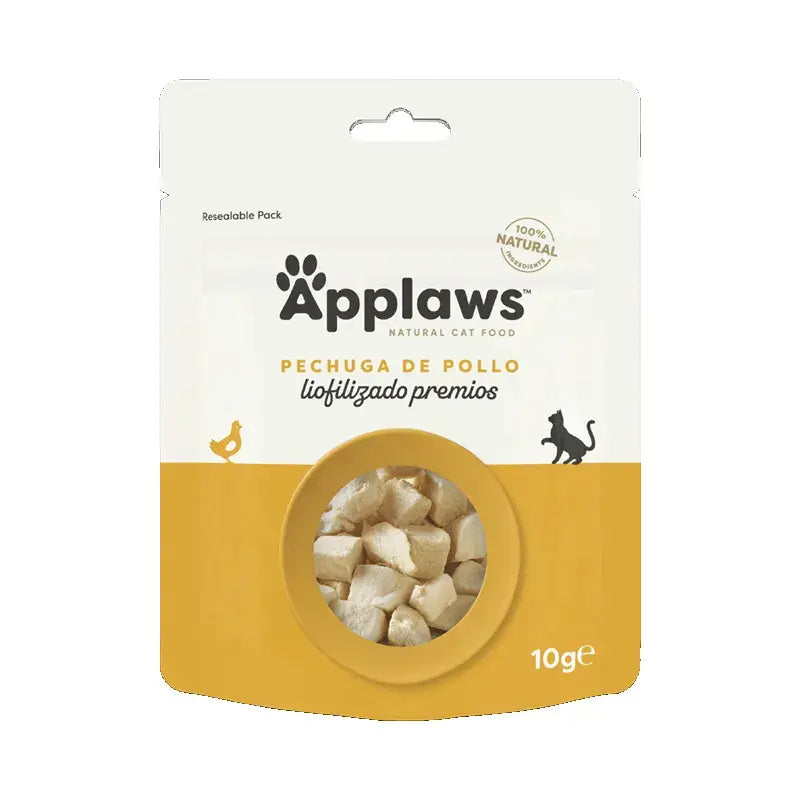 Applaws Cat Snack Freeze Dried Chicken Breast, 12x10 grams
