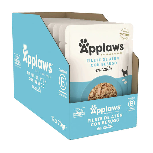 Applaws Cat On Tuna & Sea Bream 12X70Gr
