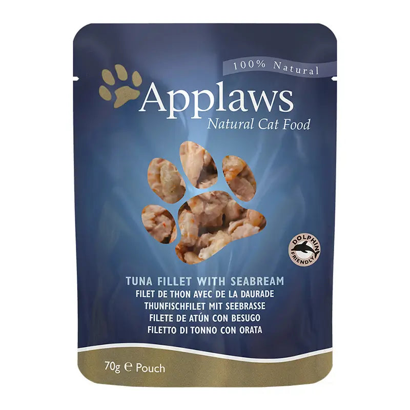 Applaws Cat On Tuna & Sea Bream 12X70Gr
