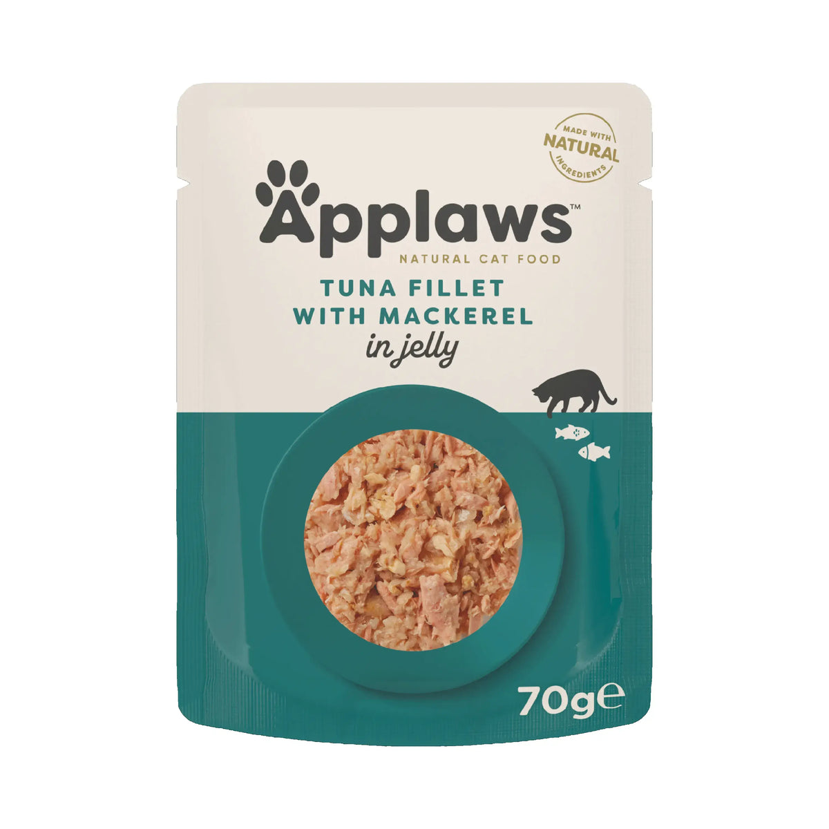 Applaws Cat Tuna Fillet Mackerel Jelly Envelope 16X70Gr