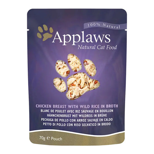 Applaws Cat Chicken with Rice Envelope 12X70Gr