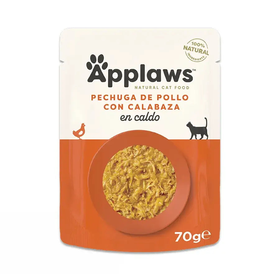 Applaws Cat Chicken with Pumpkin Envelope 12X70Gr