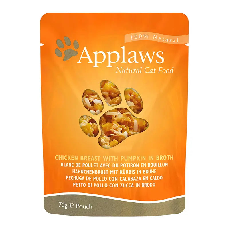 Applaws Cat Chicken with Pumpkin Envelope 12X70Gr