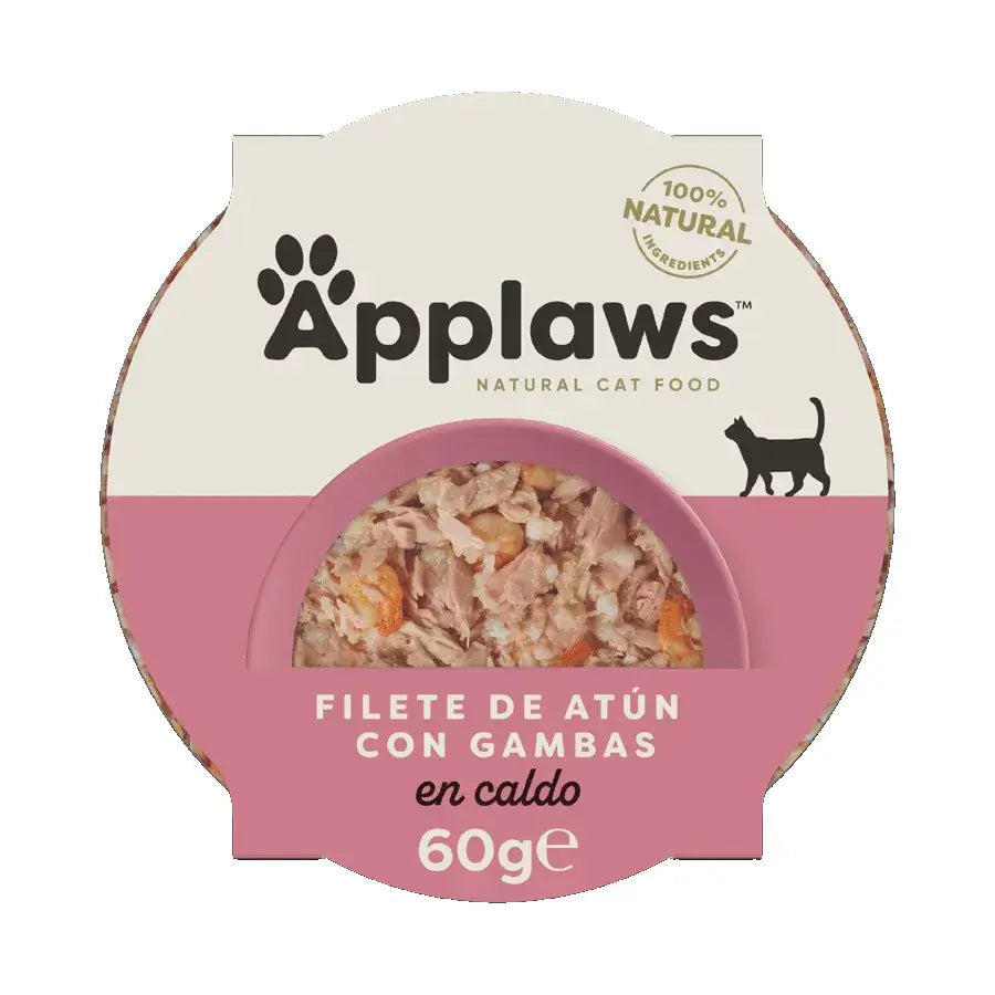 Applaws Cat Tuna & Prawn Fillet Portion 10X60Gr