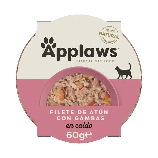 Applaws Cat Tuna & Prawn Fillet Portion 10X60Gr
