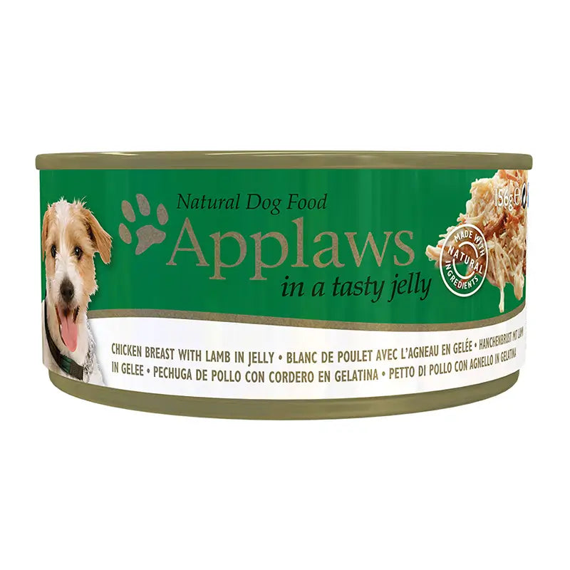 Applaws Dog Can Toper Chicken Higa Tern Verd Broth 12X156Gr