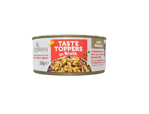 Applaws Dog Chicken Vegetable Stew Topper Tin 12X156Gr