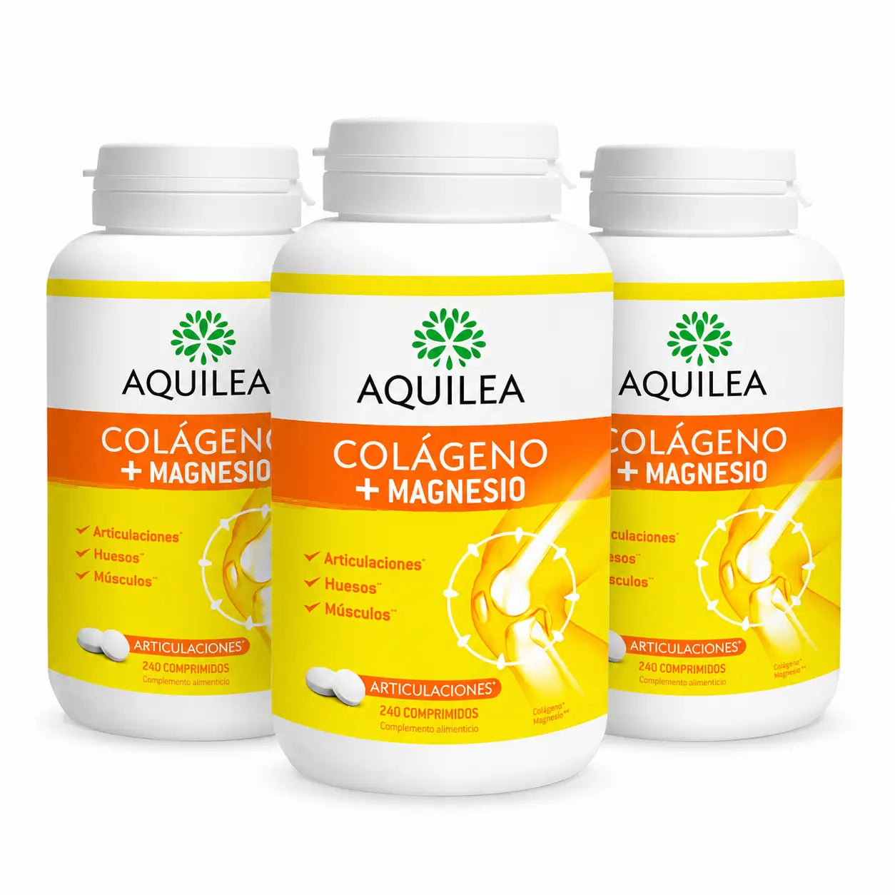Aquilea Collagen + Magnesium, 240 tablets, pack of 3