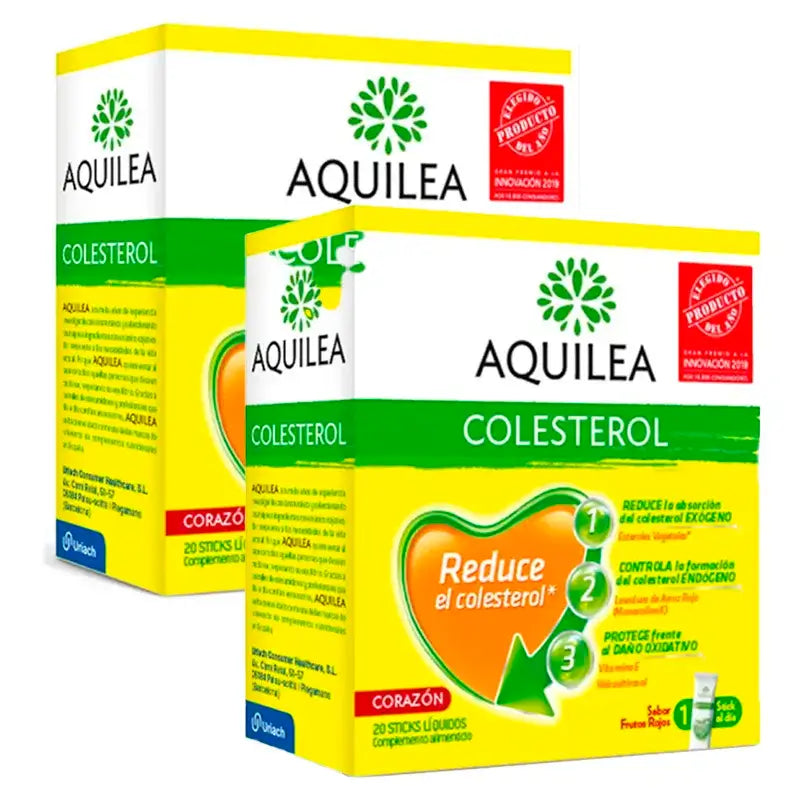 Aquilea Cholesterol, Pack 2 x 20 Sticks
