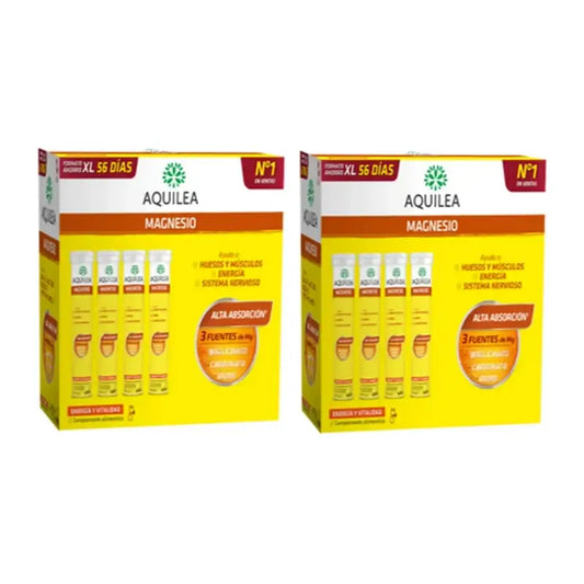 Aquilea Energy & Vitality Magnesium Effervescent , 2X56 Tablets